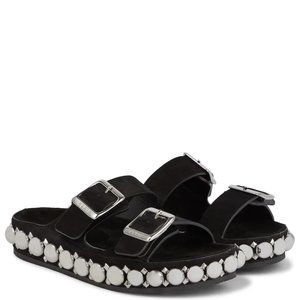 ALAÏA Bombe Mules Sandal